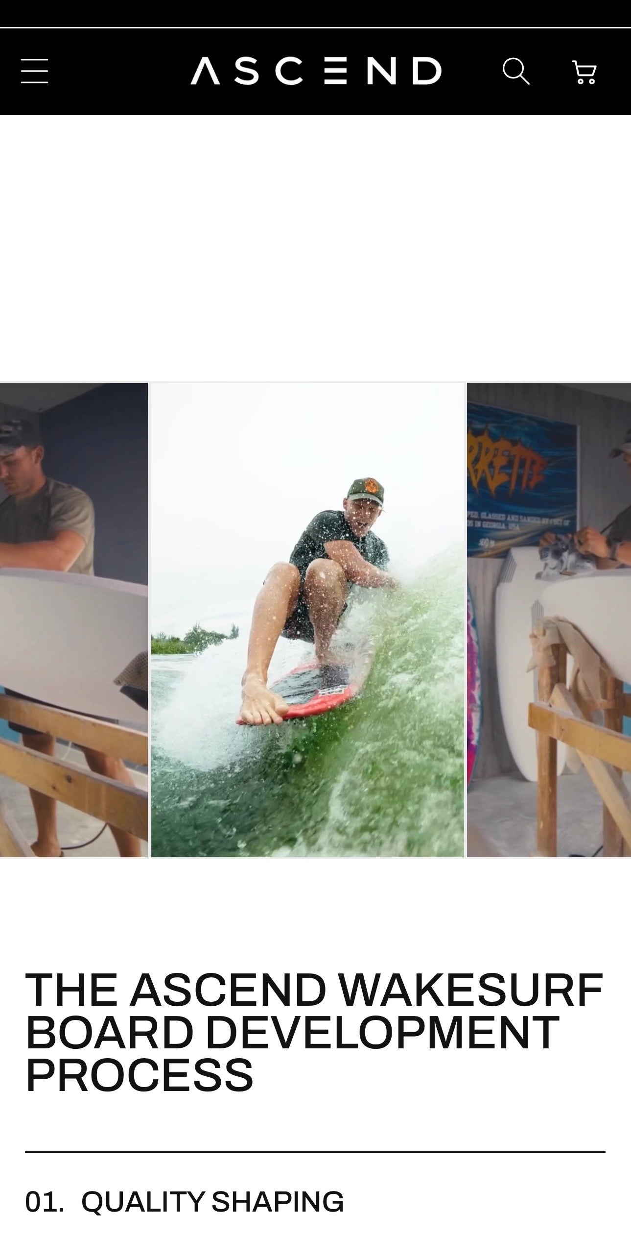 ASCEND SURFING - WAKESURF BRAND AND ATHLETE PROFILE