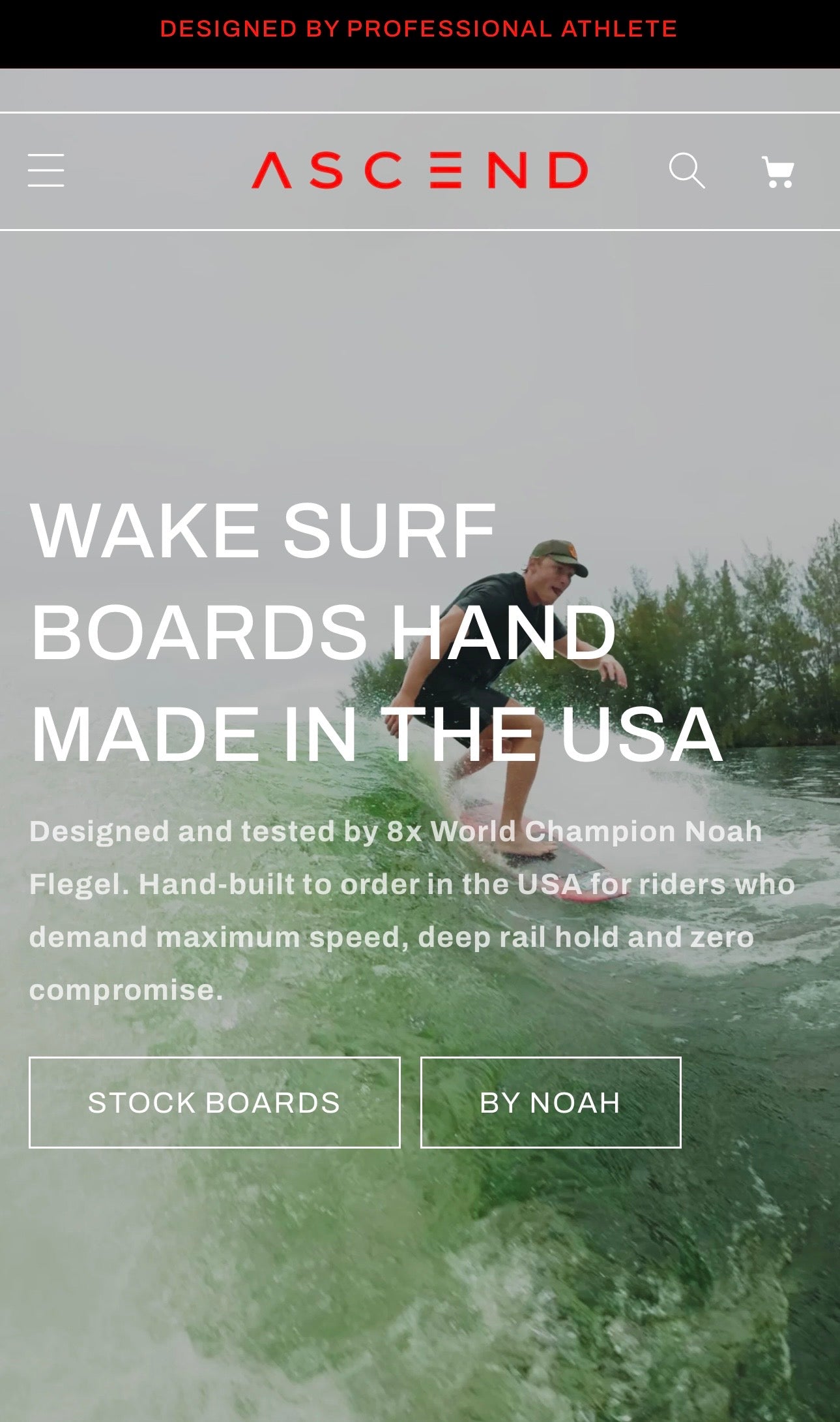 ASCEND SURFING - WAKESURF BRAND AND ATHLETE PROFILE